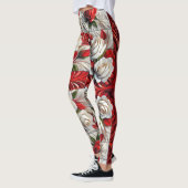 Leggings met Engels Rozen Design (Links)