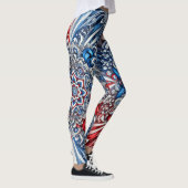 Leggings met Franse kleuren design (Rechts)