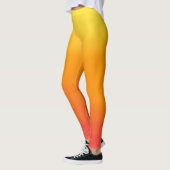 Leggings met geel, oranje en rood kaliber (Links)