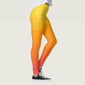 Leggings met geel, oranje en rood kaliber (Rechts)