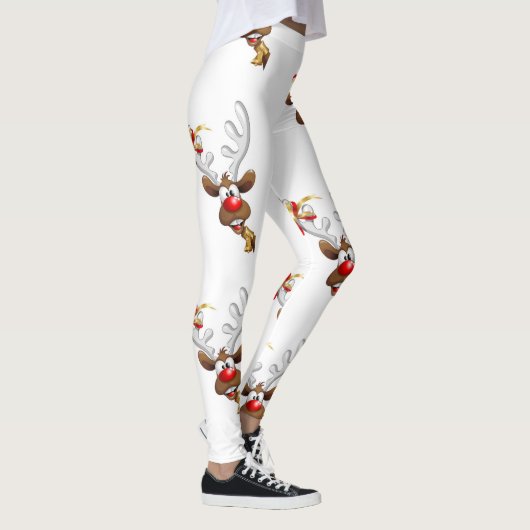 LEGGINGS MET GEKKE GETSET ***REINDEER *** (Rechts)