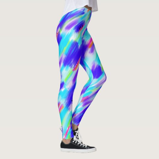 Leggings met gekleurde Chaos (Rechts)