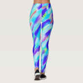 Leggings met gekleurde Chaos (Achterkant)