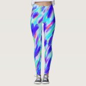 Leggings met gekleurde Chaos (Voorkant)