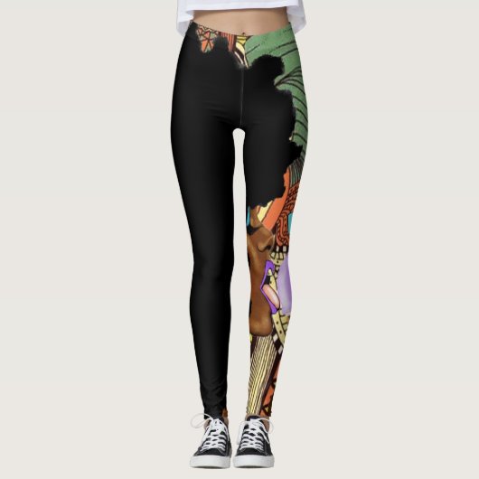 Leggings met gelicentieerde herinneringen (Voorkant)