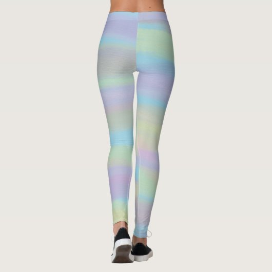 Leggings met gemengde pasteelkleuren (Achterkant)