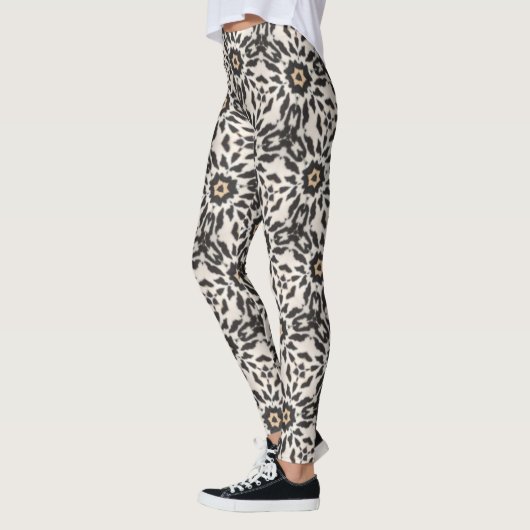 Leggings met geometrische stippen (Links)