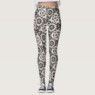 Leggings met geometrische stippen