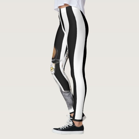 Leggings met gestreept Pixie (Links)