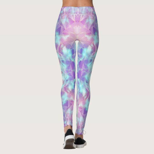 Leggings met gloeiende kristallen -  (Achterkant)
