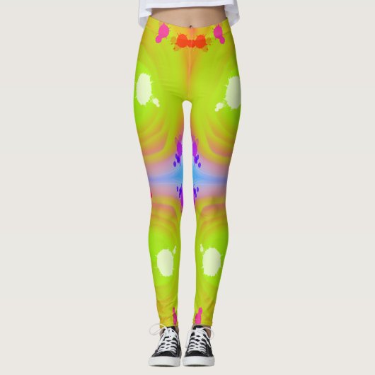Leggings met grijpweergave (Voorkant)