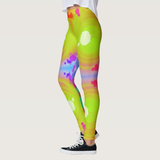 Leggings met grijpweergave (Links)