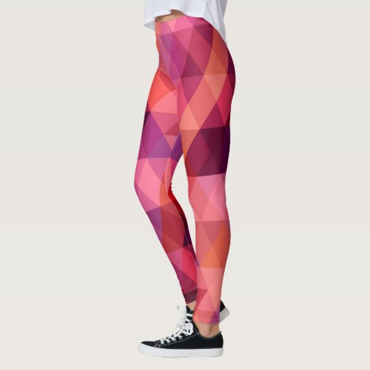 Leggings met grillig meerkleurig ontwerp (Links)