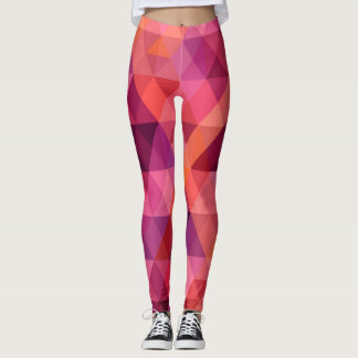 Leggings met grillig meerkleurig ontwerp