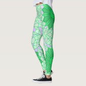 Leggings met groene (Links)