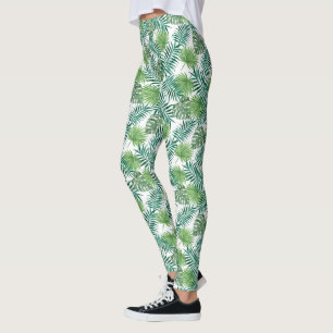 Leggings met groene handpalmen