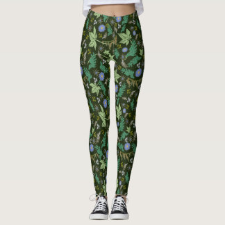 Leggings met groene kerst
