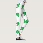 Leggings met groene klaveren (Rechts)