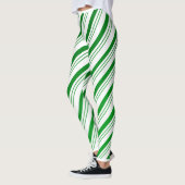 Leggings met groene snoepriet (Links)