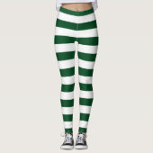 Leggings met groene strepen (Voorkant)