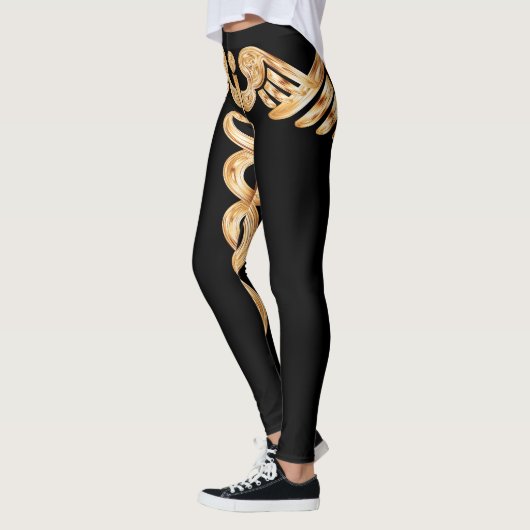 Leggings met het caduceontwerp (Links)