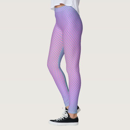 Leggings met het patroon van de koolstofvezel van  (Links)