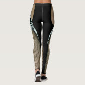 Leggings met het sexy visnetontwerp (Achterkant)
