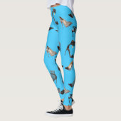 Leggings met hoge Hiel-schokken, collage Stiletto- (Links)