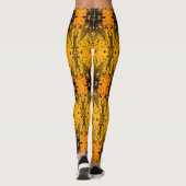Leggings met honingkleurige dames (Achterkant)