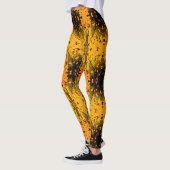Leggings met honingkleurige dames (Links)