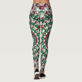 Leggings met Italiaans Kleuren ontwerp (Achterkant)