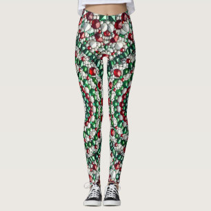 Leggings met Italiaans Kleuren ontwerp