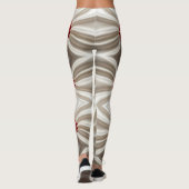 Leggings met Japanase Kleuren ontwerp (Achterkant)
