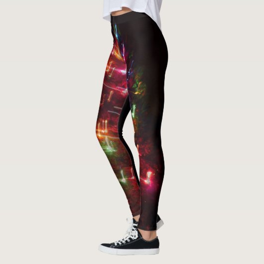Leggings met kerstboomverlichting (Links)