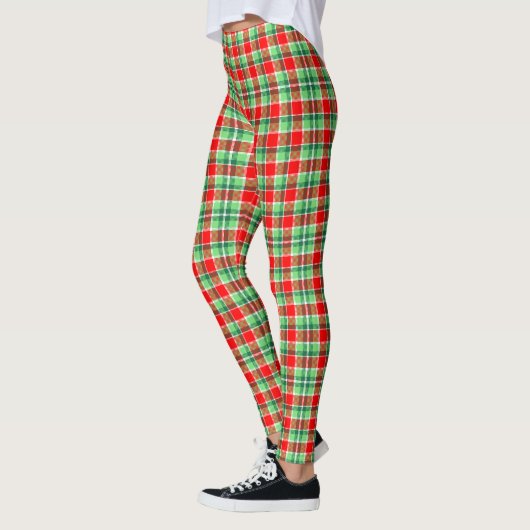 Leggings met kerstcadeautjes (Links)