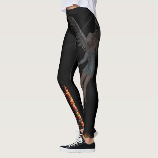 Leggings met kerstengel (Links)