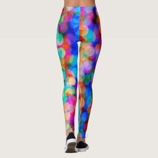 Leggings met kerstlampjes (Achterkant)
