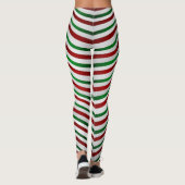Leggings met kerstmis Cute Candy Cane Stretchy Pan (Achterkant)