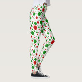 Leggings met kerstpoka Dots (Rechts)