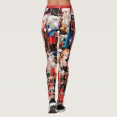 Leggings met kersttanden (Achterkant)