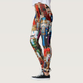 Leggings met kersttanden voor voedingskraker (Links)