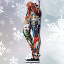 Leggings met kersttanden voor voedingskraker