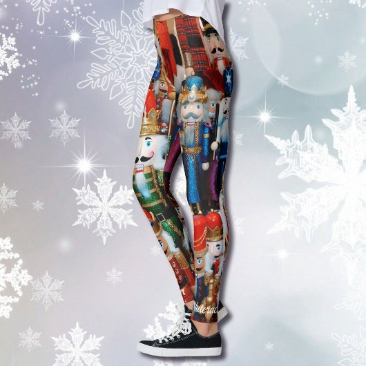 Leggings met kersttanden voor voedingskraker