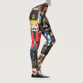 Leggings met kerstvoeding Vette damespjes (Rechts)