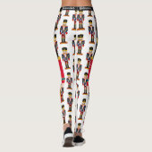 Leggings met kerstvoeding Vette damespjes (Achterkant)