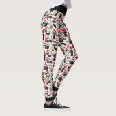 Leggings met kerstzwarte kat (Rechts)