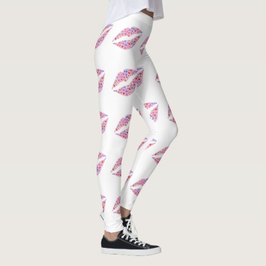 LEGGINGS MET "KISSES" (Rechts)
