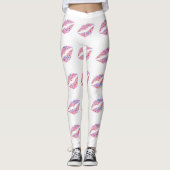 LEGGINGS MET "KISSES" (Voorkant)