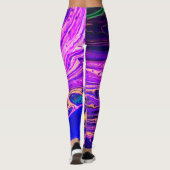 Leggings met kleurenrimpels (Achterkant)