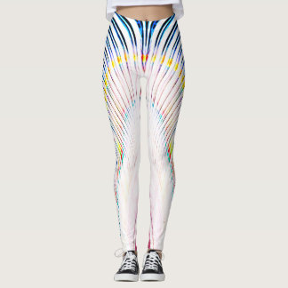 Leggings met kleurrijk arraypatroon